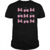 Disney Minnie Mouse Pink Camo Retro Bow Grid shirt