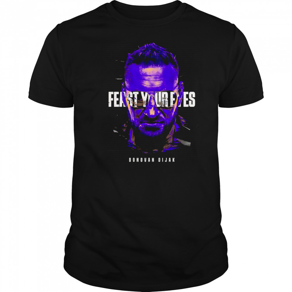 Donovan Dijak Fye Purple shirt