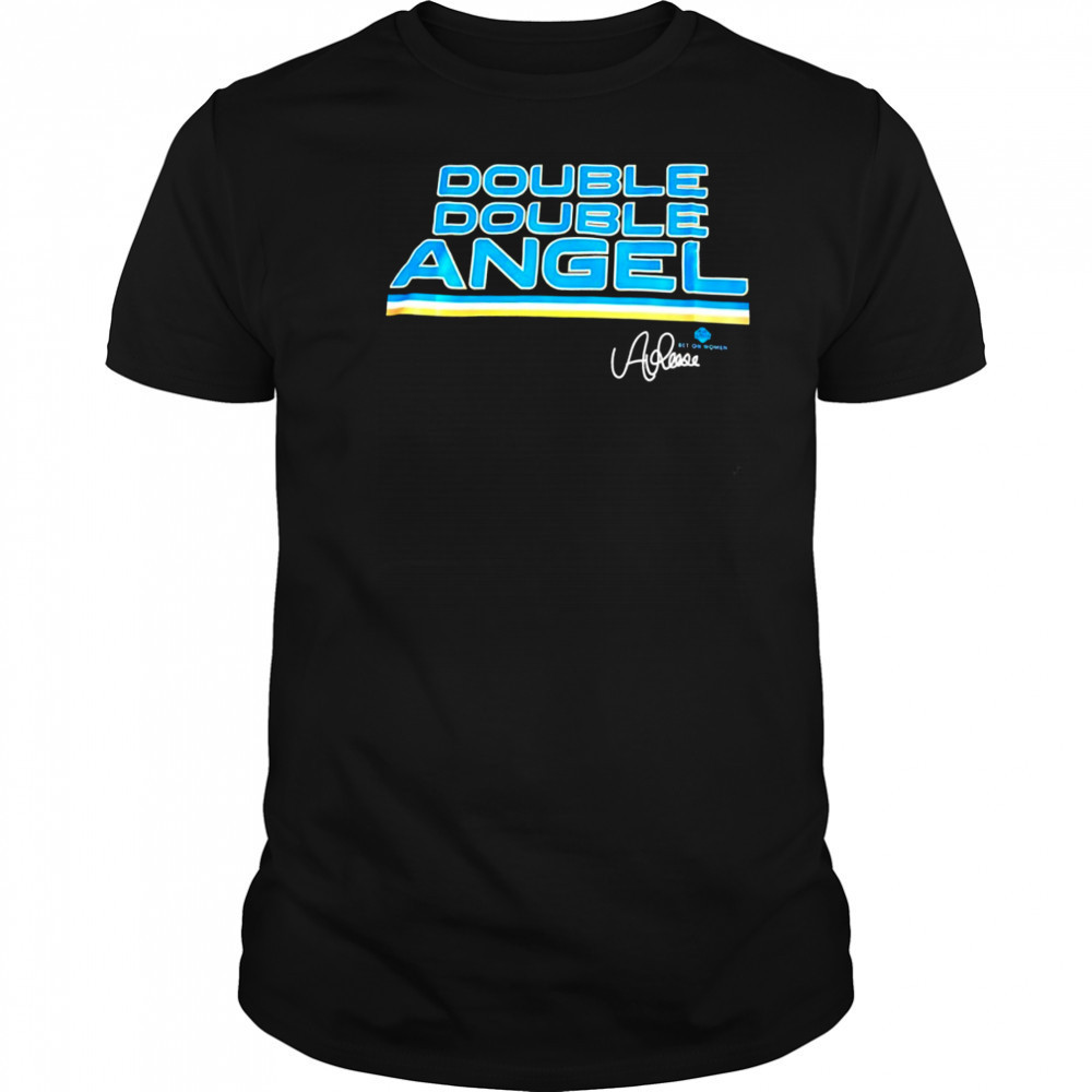 Double double angel signature shirt