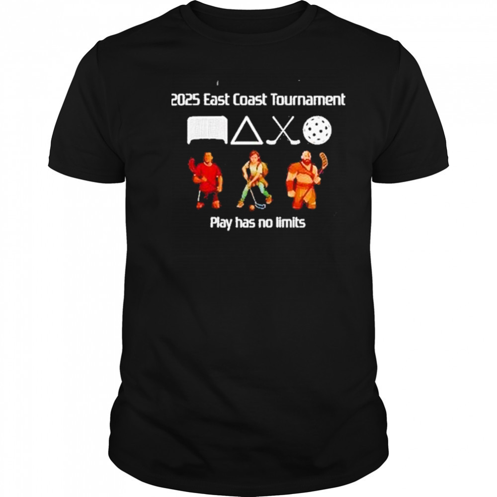 East Coast Tournament Play Has No Limits 2025 Shirt