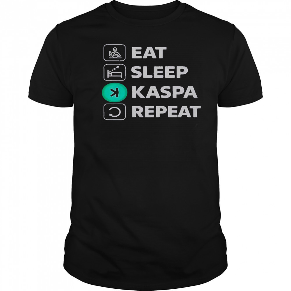 Eat Sleep Kaspa Repeat T-Shirt