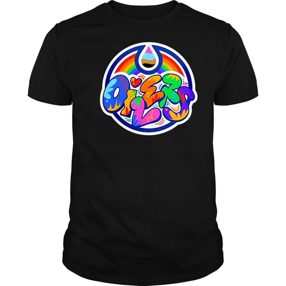 Edmonton Oilers 2025 Pride Month NHL shirt