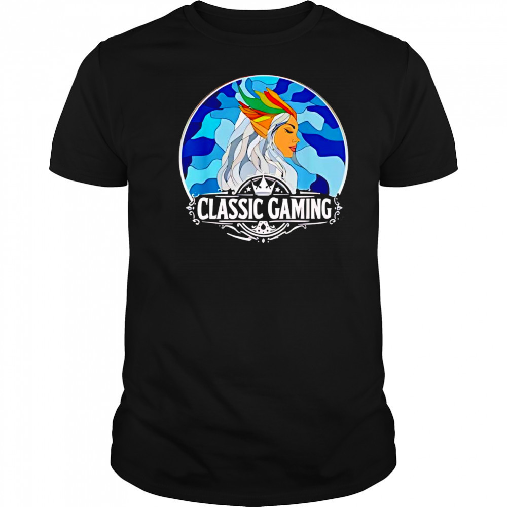 Elven Maid classic gaming shirt