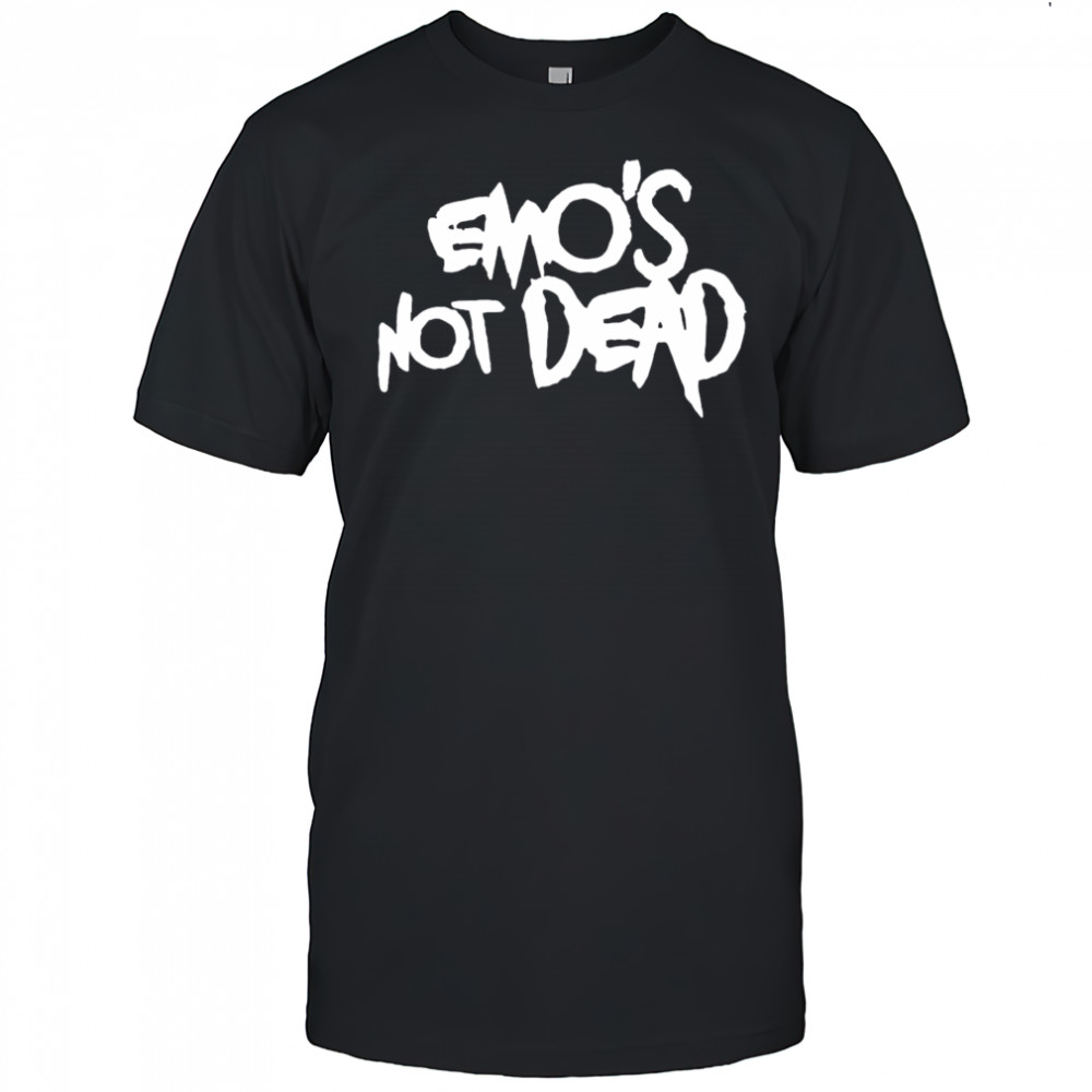 Emo’s Not Dead letter shirt