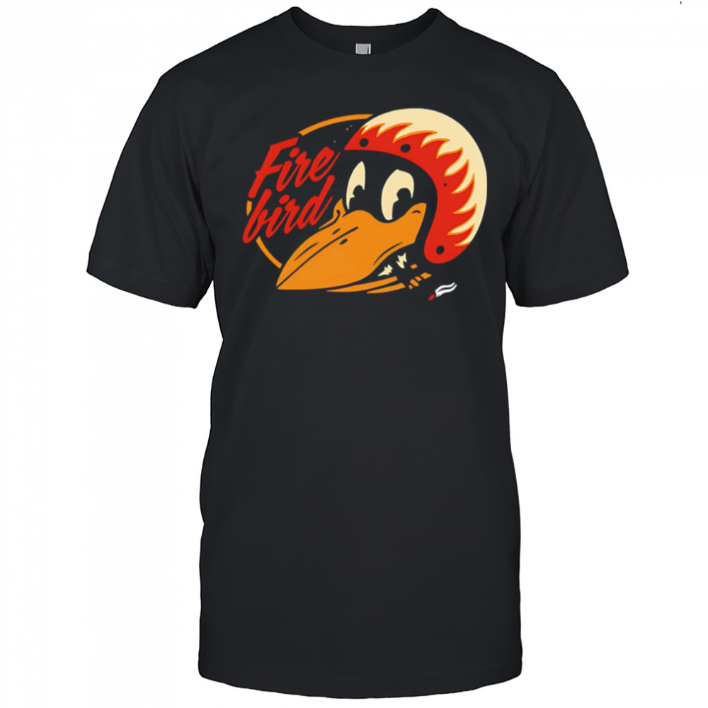 Fire Bird helmet smoking shirt