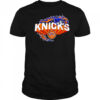 Flaming Grim Reaper New York Knicks logo shirt