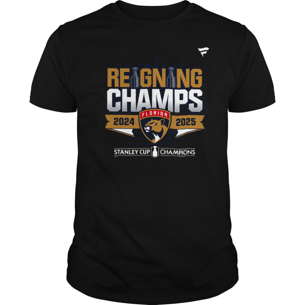 Florida Panthers 2024 2025 Stanley Cup Champions Parade T Shirt