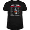 Florida Panthers Fanatics 2025 Stanley Cup Champions Give & Go Roster T Shirt