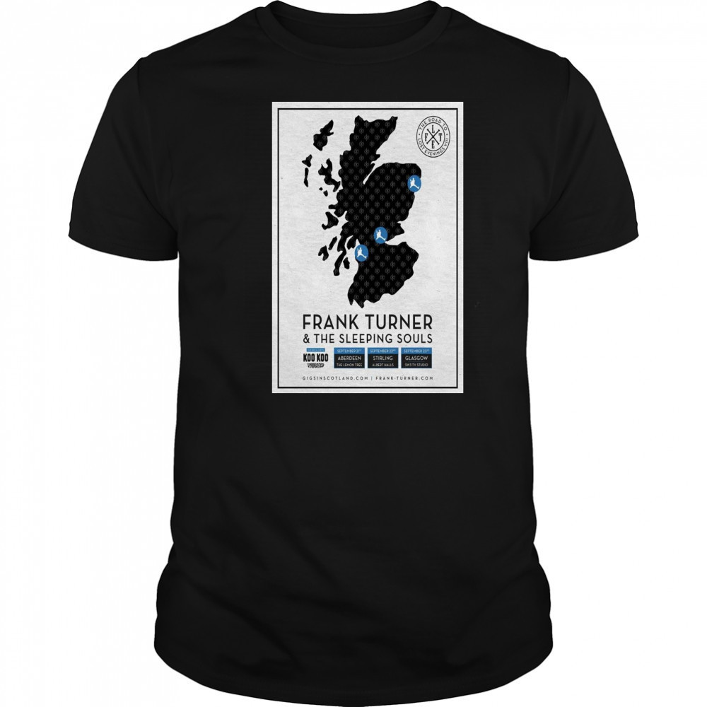 Frank Turner Tour 2025 Poster T-Shirt