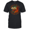 Garden Of The Gods Colorado Springs Distressed Circle T-Shirt