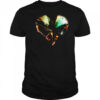 Glowing heart shirt