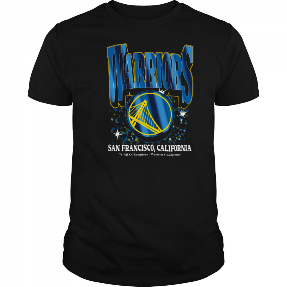 Golden State Warriors Champion Flashbulb ’47 Foundation T Shirt