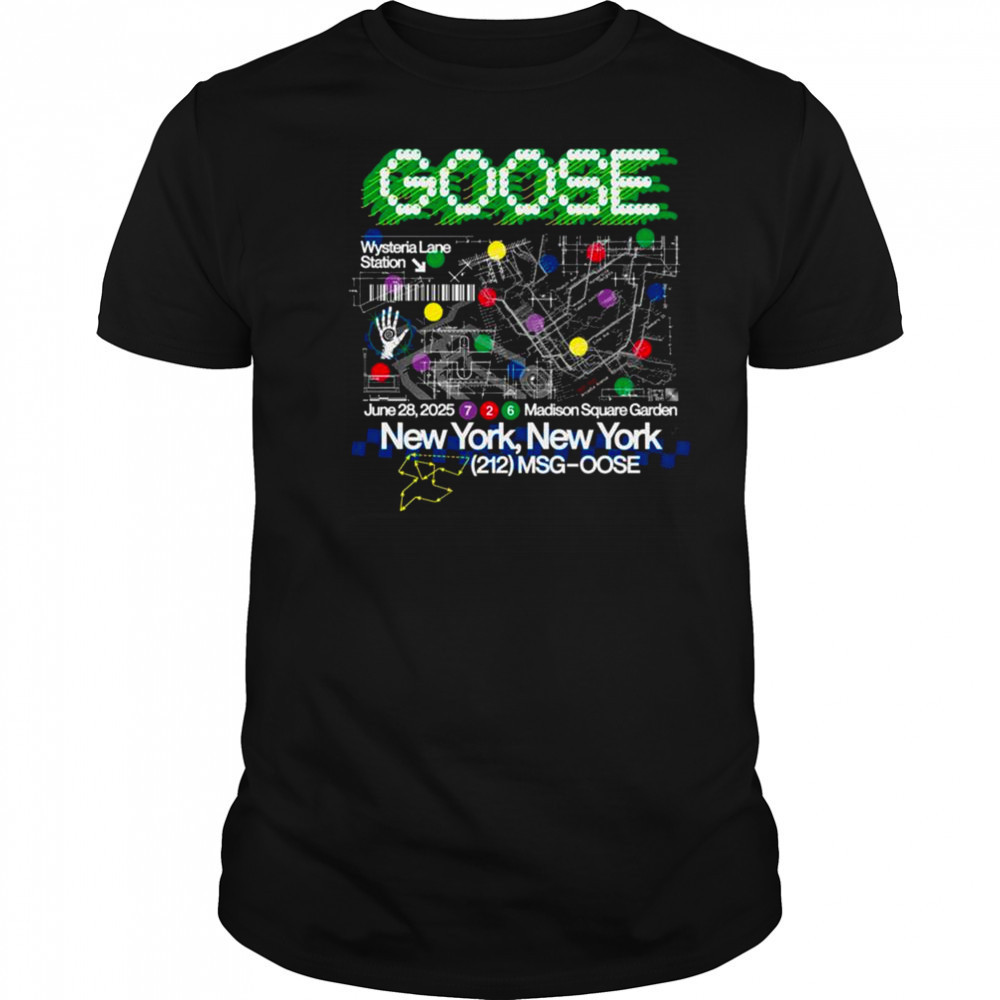 Goose Tour June 28 2025 New York NY T-Shirt