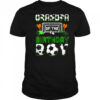 Grandpa Of The Birthday Boy Soccer Family Matching Party shirt