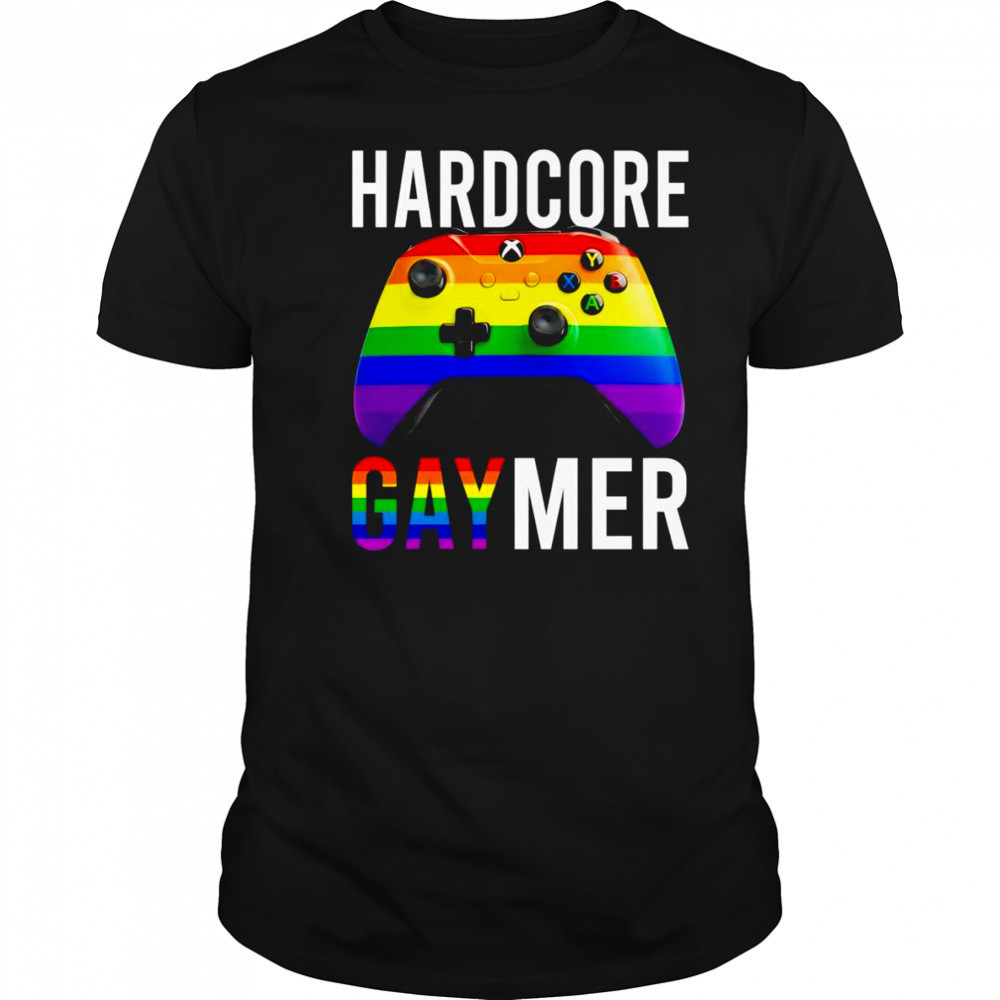 Hardcore gaymer LGBT shirt