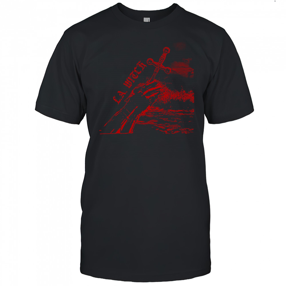 Hello L.A. Witch Dagger Shirt