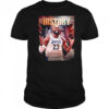 History LeBron James Los Angeles Lakers the first player in NBA shirt