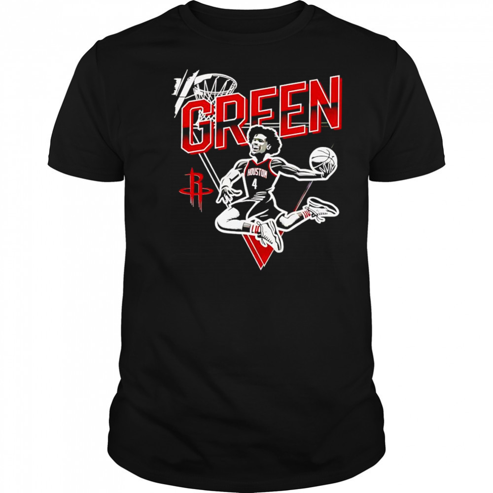 Houston Rockets Jalen Green dunk shirt