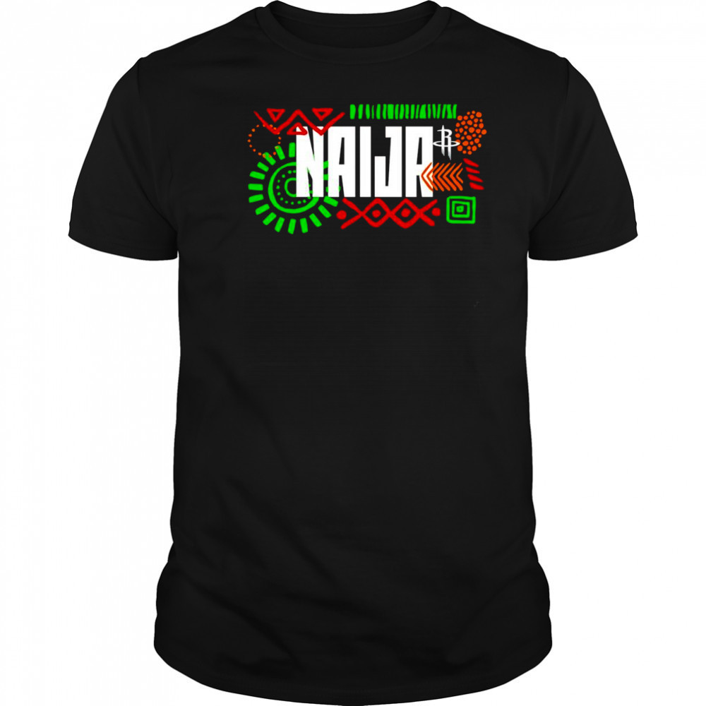 Houston Rockets Naija shirt