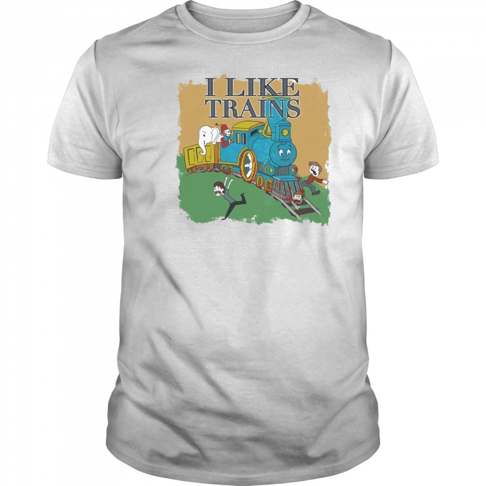 I Like Trains T-Shirt