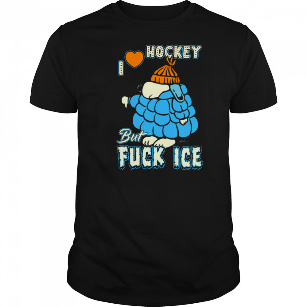 I Love Hockey Snoopy Shirt