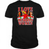 I love lesbian women shirt