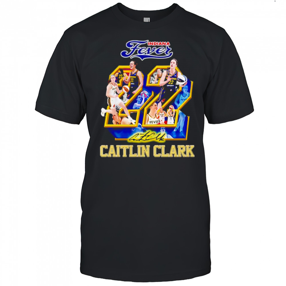 Indiana Fever 22 Caitlin Clark signature shirt