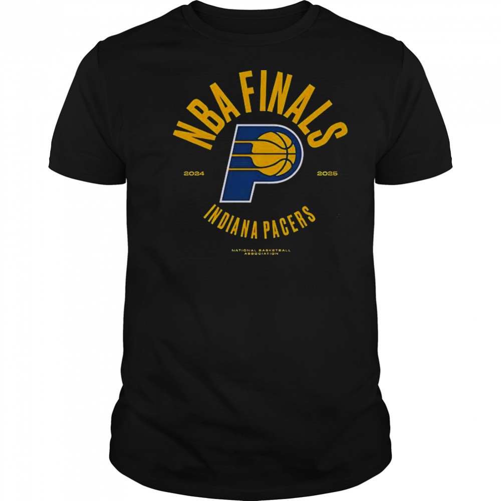 Indiana Pacers 2025 Finals Participant Playoff Charging Foul T-Shirt