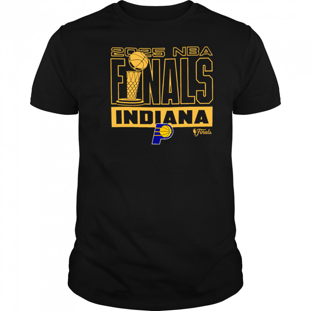 Indiana pacers 2025 NBA finals trophy shirt