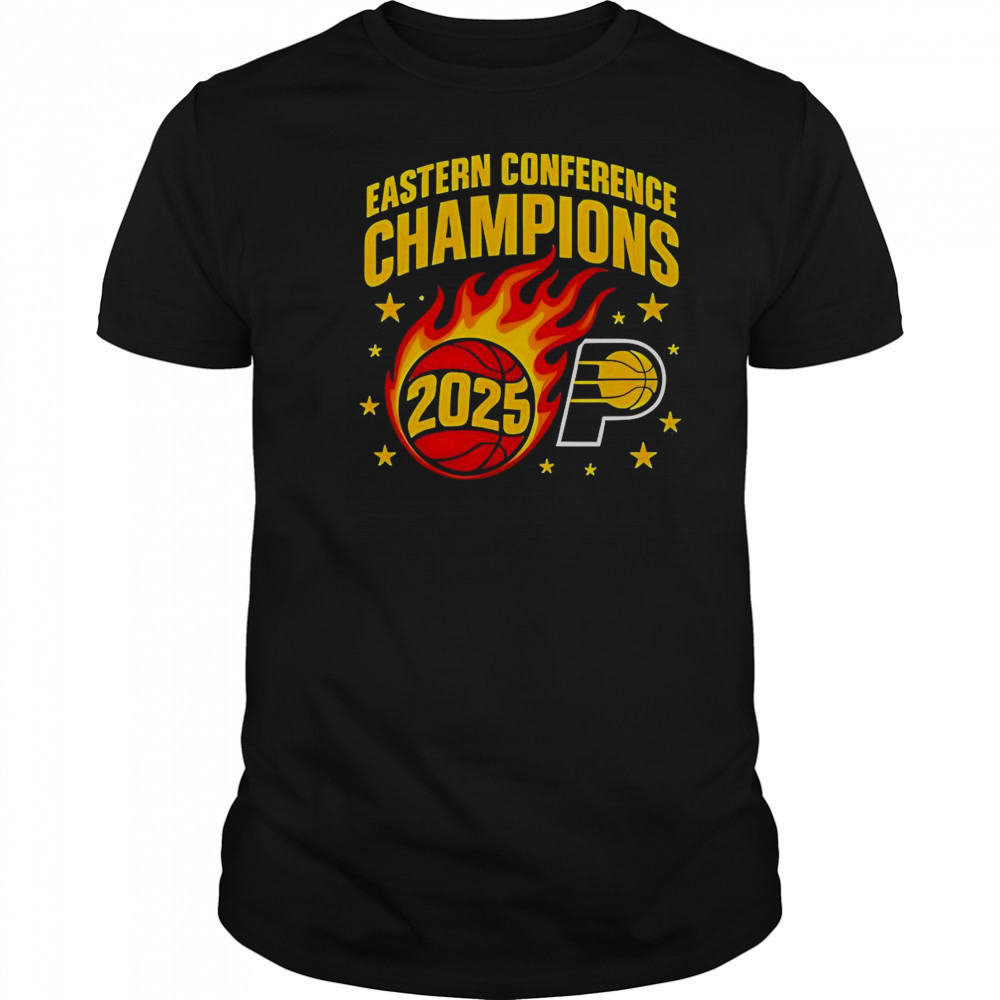 Indiana Pacers Eastern Conference Champions 2025 T-Shirt
