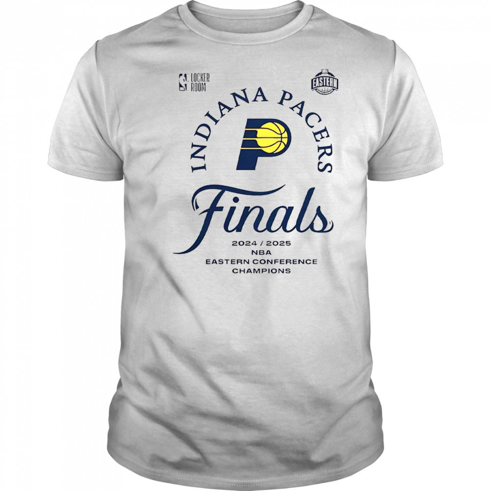 Indiana Pacers Named To 2025 Eastern Conference Champions NBA Playoffs T-Shirt