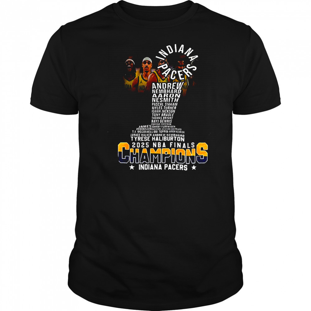Indiana Pacers NBA Basketball 2025 NBA Finals Champions shirt