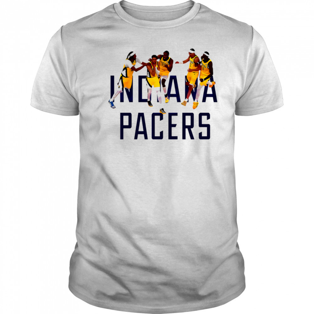 Indiana Pacers Nba Playoffs Tyrese Haliburton Team Celebration shirt