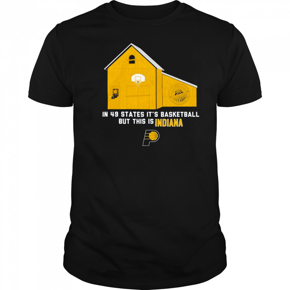 Indiana Pacers Stadium Essentials Unisex In 49 States T-Shirt