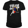 Indiana Pacers Tyrese Haliburton Basketball Player Slant Graphic Shirt