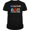 Indianapolis sports chibi mascot cross road shirt