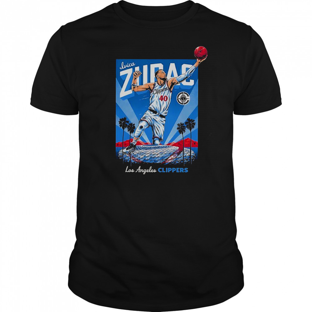 Ivica Zubac Los Angeles Clippers Player NBA T-Shirt