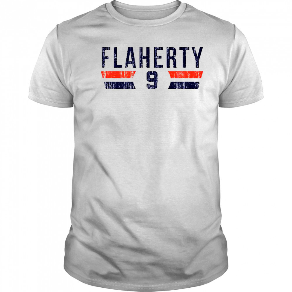 Jack Flaherty 9 Detroit Font vintage shirt