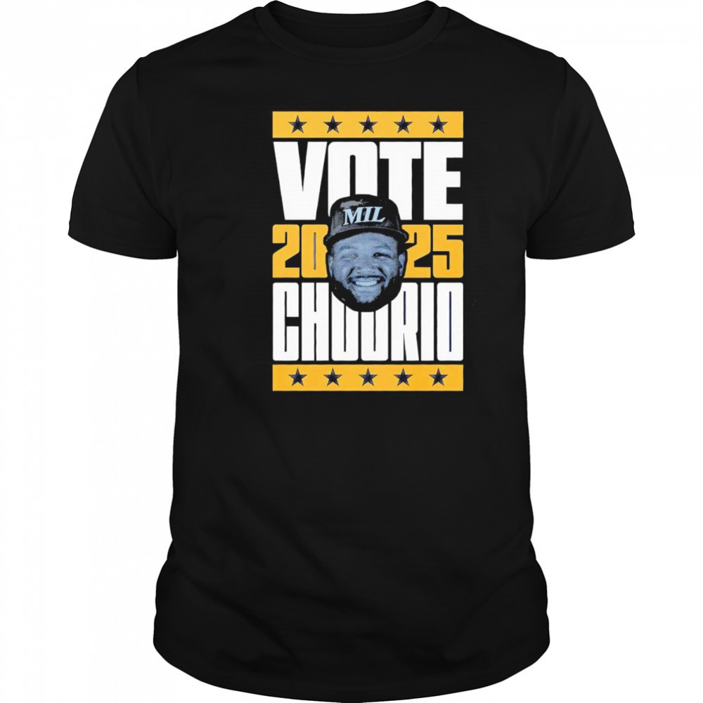 Jackson Chourio 2025 Vote shirt
