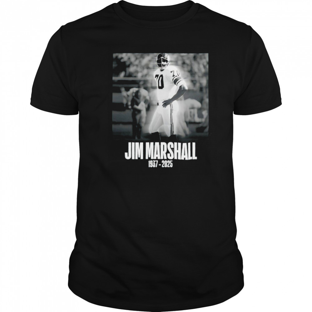 Jim Marshall 1937 2025 shirt