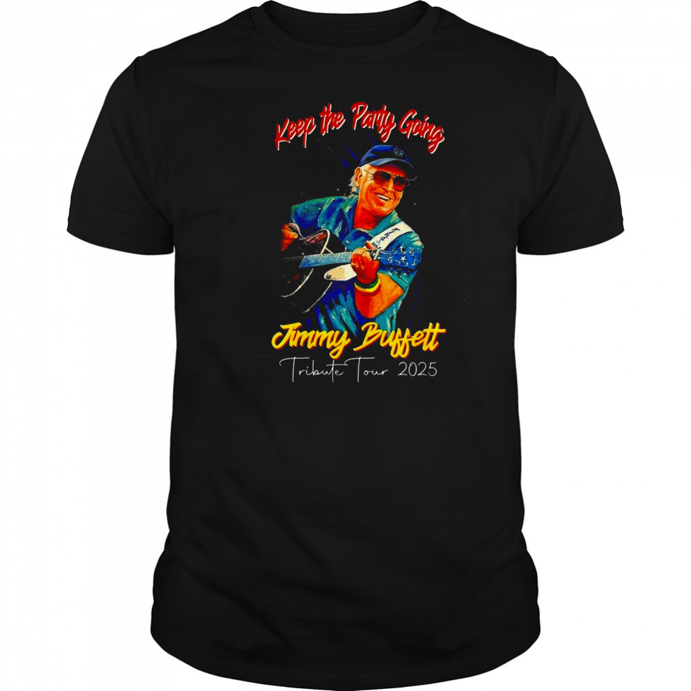 Jimmy Buffett Tribute Tour 2025 Shirt