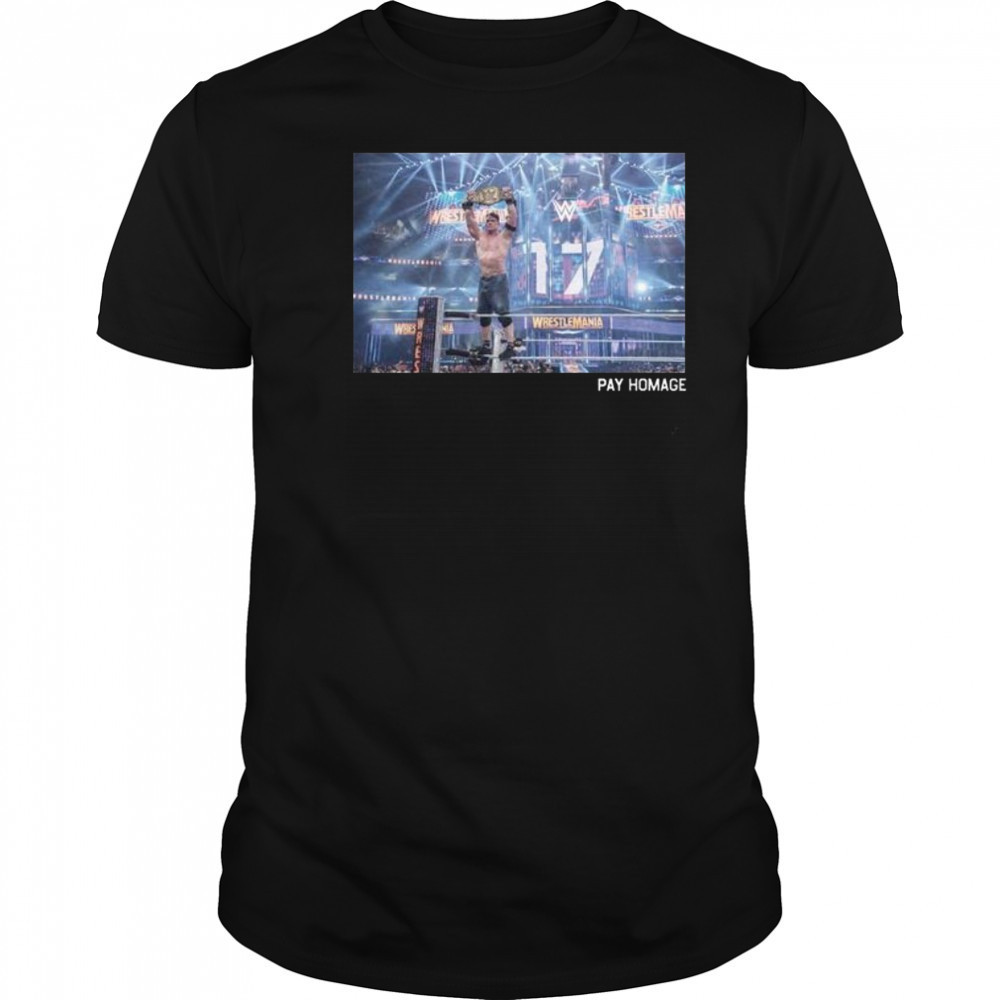 John Cena Pay Homage Shirt