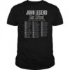 John Legend Get Lifted 20th Anniversary World Tour 2025 T-Shirt