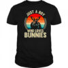 Just A Boy Who Loves Bunnies Rabbit Bunny Lover T-Shirt