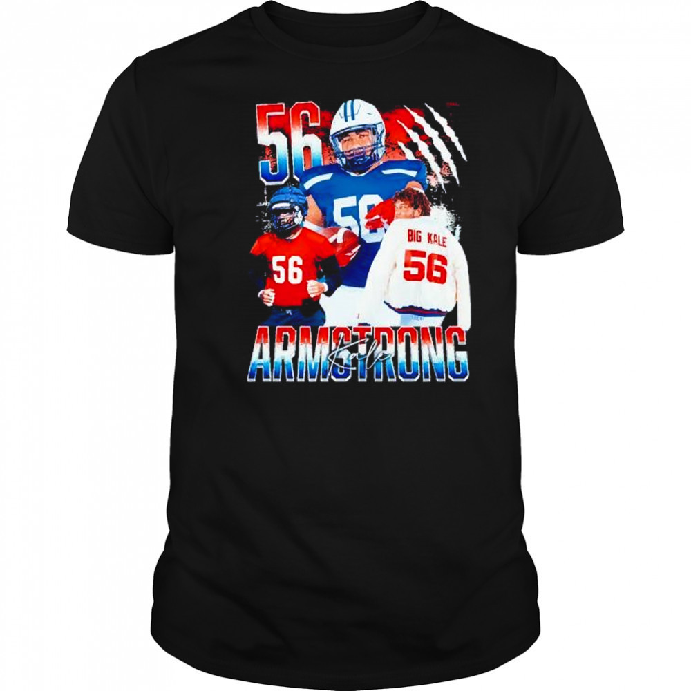Kale Armstrong big Kale number 36 player collage graphic shirt