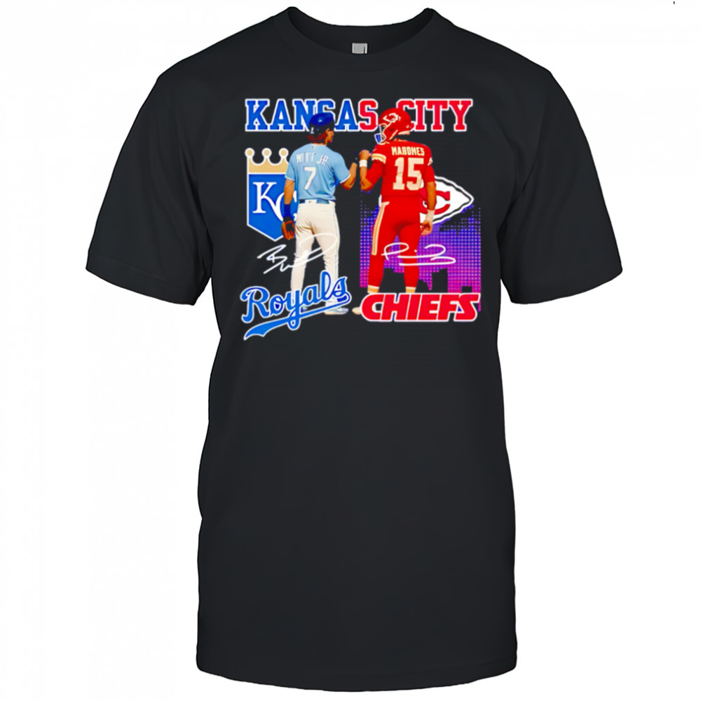 Kansas city Chiefs and royals star power shirt