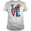 Kansas Jayhawks LOVE shirt