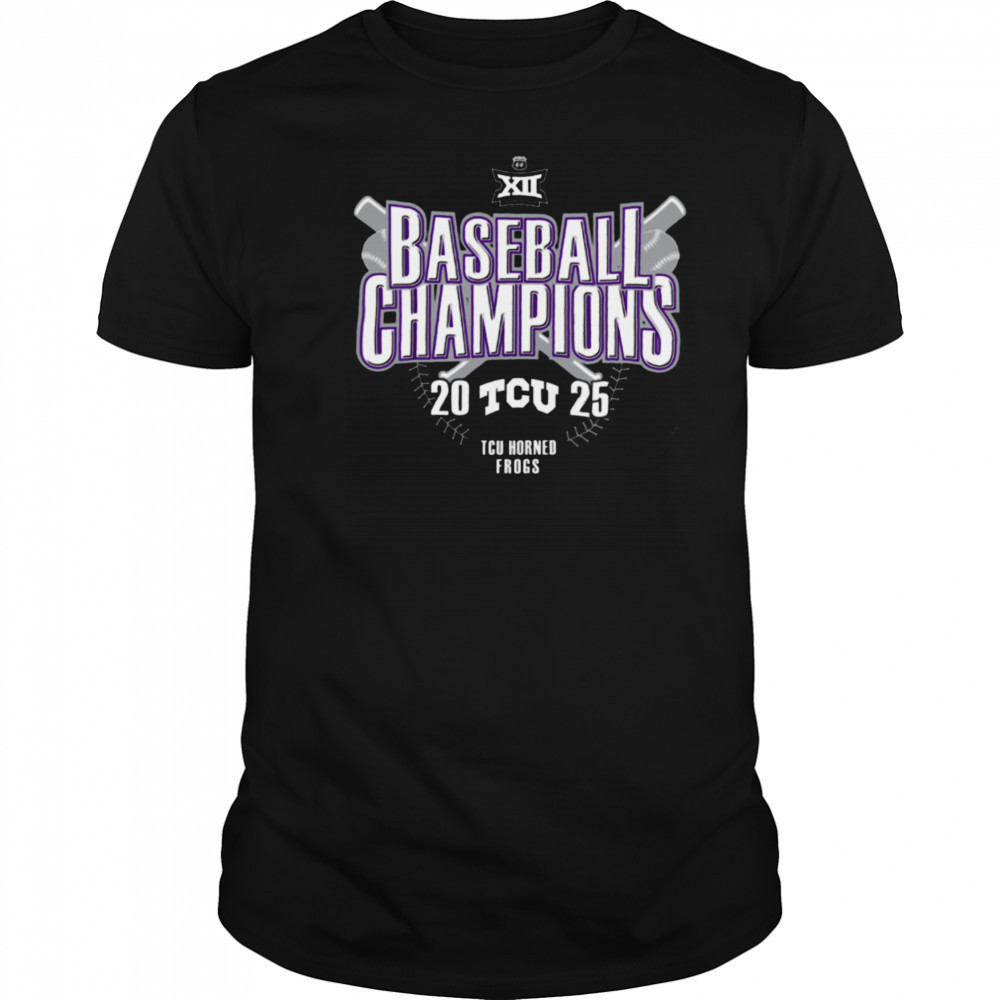 Kansas State Wildcats 2025 Big 12 Baseball Conference Tournament Champions Locker Room T Shirt