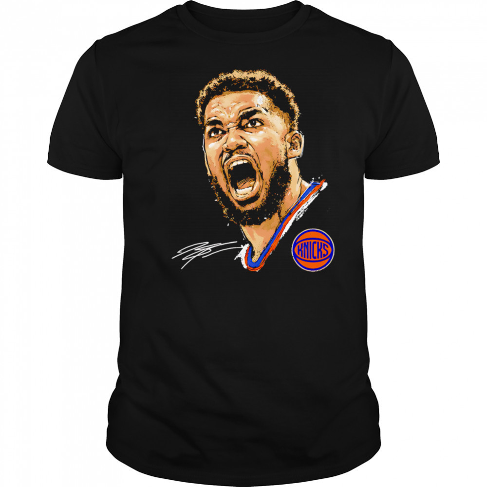 Karl-Anthony Towns New York Knicks Portrait shirt