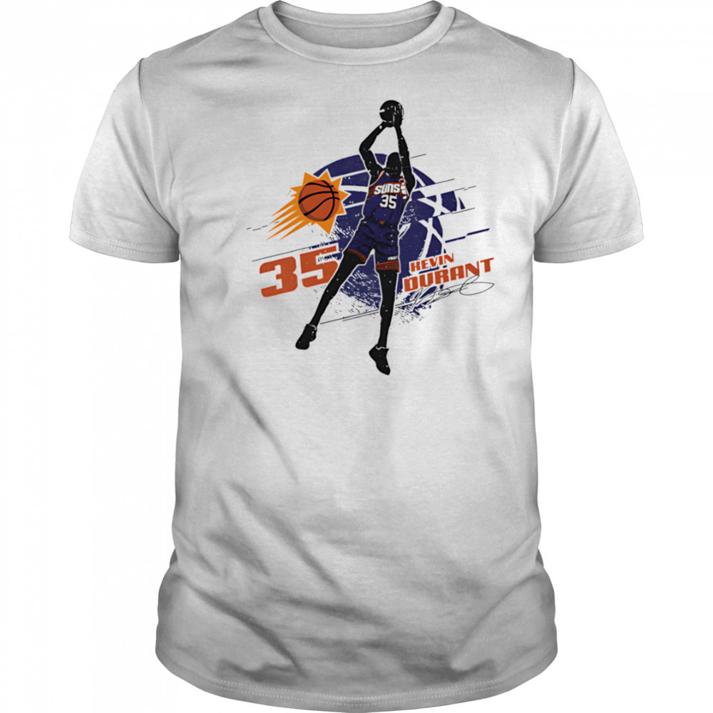 Kevin Durant Phoenix Suns Silhouette shirt